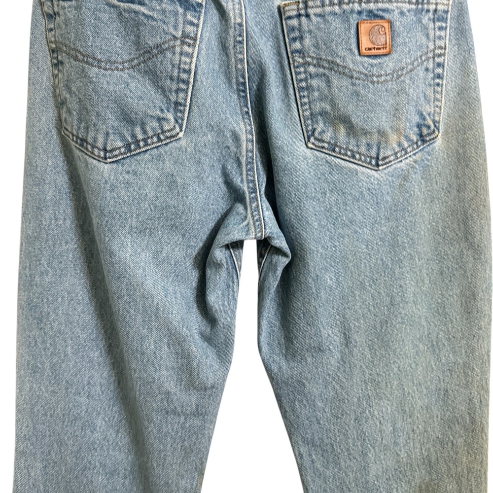 Vintage Y2K Carhartt Grunge B18 STW Jeans
33x30 Stone Wash Distressed Workwear - Picture 4 of 12